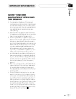 Preview for 3 page of Pioneer Super Tuner IIID AVIC-N5 Installation Manual