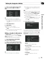 Preview for 63 page of Pioneer Super Tuner IIID AVIC-N5 Operation Manual