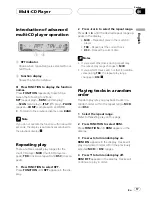 Preview for 17 page of Pioneer SUPERTUNER III D DEH-P2650 Operation Manual