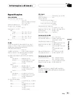 Preview for 93 page of Pioneer SUPERTUNER III D DEH-P2650 Operation Manual