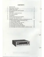 Preview for 3 page of Pioneer SX-636 Service Manual