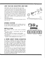 Preview for 3 page of Pioneer SX-9000 Installation Manual