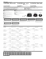 Preview for 1 page of Pioneer TS-171PRS Instruction Manual