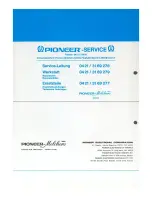 Preview for 10 page of Pioneer TX-606 Service Manual