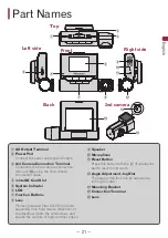 Preview for 21 page of Pioneer VREC-DZ700DC Owner'S Manual