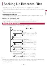 Preview for 23 page of Pioneer VREC-DZ700DC Owner'S Manual