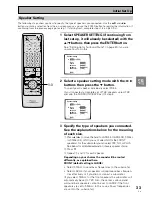 Preview for 33 page of Pioneer VSX-909RDS Operating Instructions Manual