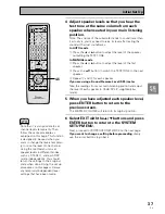 Preview for 37 page of Pioneer VSX-909RDS Operating Instructions Manual