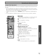 Preview for 75 page of Pioneer VSX-909RDS Operating Instructions Manual