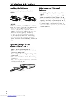 Preview for 10 page of Pioneer VSX-C300 Operating Instructions Manual