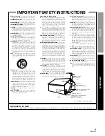 Preview for 3 page of Pioneer VSX-D498 Operating Instructions Manual