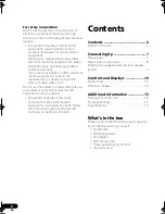 Preview for 6 page of Pioneer XW-HTD630A Operating Instructions Manual