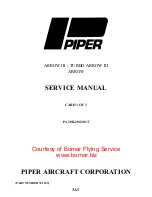 Preview for 529 page of Piper ARROW III Service Manual