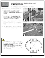 Preview for 19 page of Piscine Solide V35026 Installation Manual