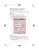 Preview for 8 page of Pitney Bowes 3400 PRINTER OPTION Manual