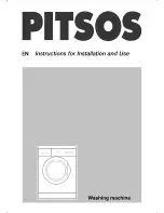 PITSOS Vario Plus 1000D Instructions For Installation And Use Manual preview