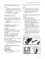 Preview for 29 page of PITSOS WKP1000D8 Instruction Manual And Installation Instructions