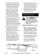 Preview for 3 page of Pittsburgh Automotive 63725 Owner'S Manual & Safety Instructions