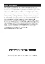 Preview for 8 page of Pittsburgh Automotive 64982 Owner'S Manual & Safety Instructions