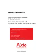 Preview for 15 page of Pixio PX325c User Manual