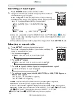 Preview for 24 page of PJLink CP-A222WN User Manual