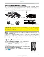 Preview for 25 page of PJLink CP-A222WN User Manual