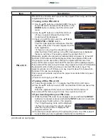 Preview for 83 page of PJLink CP-A222WN User Manual