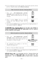 Preview for 72 page of Pkm GT 100 Instruction Manual