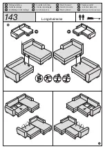 Preview for 4 page of PLACES OF STYLE Renton 143 Assembly Instructions