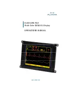 Planar EL320.240-FA3 Operation Manual preview