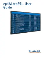 Planar ep46L User Manual preview