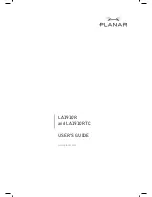 Planar LA1910R User Manual preview