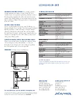 Preview for 2 page of Planar LC-3ATI Specifications