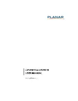 Planar LX1250TI User Manual preview