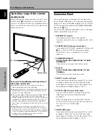 Preview for 13 page of Planar PDP43P Operating Instructions Manual