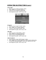 Preview for 21 page of Planar PL1520M User Manual