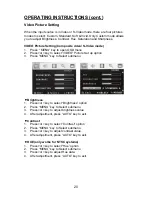 Preview for 23 page of Planar PL1520M User Manual