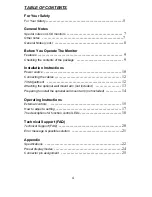 Preview for 5 page of Planar PL2010 User Manual