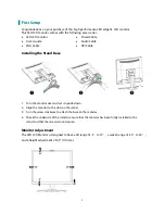 Preview for 7 page of Planar PLL1911M User Manual