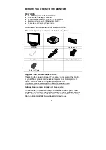 Preview for 10 page of Planar PX2210MW User Manual