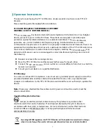 Preview for 3 page of Planar PX2710MW User Manual