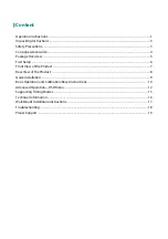 Preview for 2 page of Planar PXN2470MW User Manual