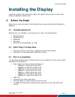 Preview for 20 page of Planar VM Series User Manual