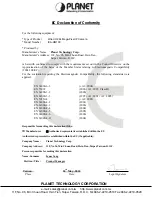 Preview for 89 page of Planet Networking & Communication ICA-HM100 User Manual