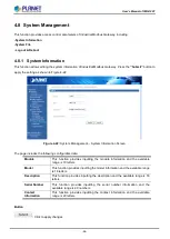 Preview for 64 page of Planet Networking & Communication IMG-120T User Manual