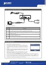 Preview for 2 page of Planet NAS-7103 Installation Manual