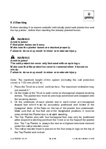 Preview for 15 page of Plast-IQ U-GREENY Cold Protection Cover Instruction Manual