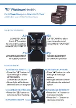 Preview for 1 page of Platinum Health FirstClass Assembly And Operation Manual