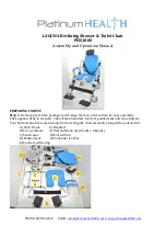 Preview for 1 page of Platinum Health LAGUNA PHS1000 Assembly And Operation Manual