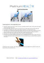 Preview for 5 page of Platinum Health LAGUNA PHS1000 Assembly And Operation Manual